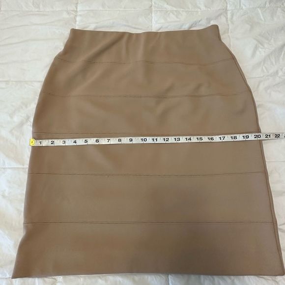 Alfani mini pencil skirt elastic waist spandex med. medium mini spandex skirt. - Picture 9 of 9